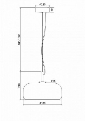 Подвесной светильник Maytoni Madmen MOD127PL-L6SG в Златоусте - zlatoust.ok-mebel.com | фото 3