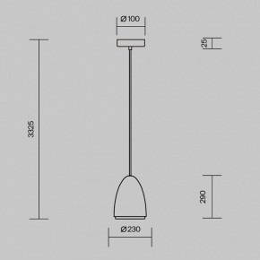 Подвесной светильник Maytoni Pilastro MOD430PL-01CM в Златоусте - zlatoust.ok-mebel.com | фото 5