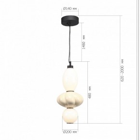 Подвесной светильник ST-Luce FLORENTINI SL6134.413.01 в Златоусте - zlatoust.ok-mebel.com | фото 4
