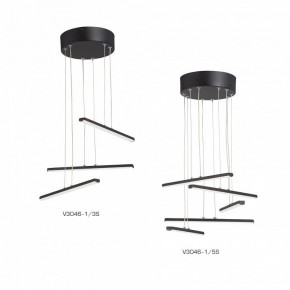 Подвесной светильник Vitaluce V3046 V3046-1/5S в Златоусте - zlatoust.ok-mebel.com | фото 3