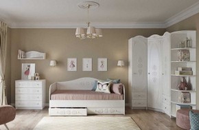 KI-KI ПЛД800.1 Полка (белый/белое дерево) в Златоусте - zlatoust.ok-mebel.com | фото 2