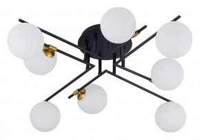 Потолочная люстра Arte Lamp Gemini A2243PL-8BK в Златоусте - zlatoust.ok-mebel.com | фото