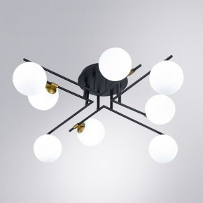Потолочная люстра Arte Lamp Gemini A2243PL-8BK в Златоусте - zlatoust.ok-mebel.com | фото 2