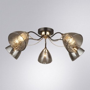 Потолочная люстра Arte Lamp Lily A4366PL-5BK в Златоусте - zlatoust.ok-mebel.com | фото 2