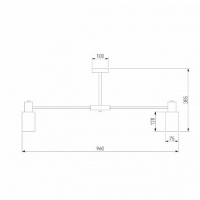 Потолочная люстра Eurosvet Vegga 70160/12 хром Smart в Златоусте - zlatoust.ok-mebel.com | фото 4