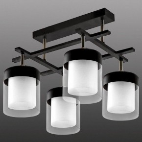 Потолочная люстра Imex MD.06593 MD.06593-4-S-BK+AB в Златоусте - zlatoust.ok-mebel.com | фото