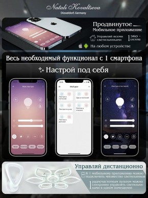 Потолочная люстра Natali Kovaltseva COBRA LED LAMPS 81121/6C в Златоусте - zlatoust.ok-mebel.com | фото 7
