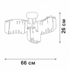 Потолочная люстра Vitaluce V5884 V5884-0/6PL в Златоусте - zlatoust.ok-mebel.com | фото 3