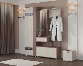 ИНФИНИТИ Прихожая (Секция с зеркалом + шкаф-пенал) в Златоусте - zlatoust.ok-mebel.com | фото 2