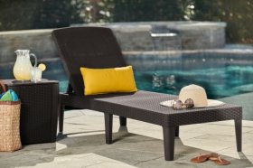Шезлонг Джайпур (Jaipur Sun lounger) виски-коричневый в Златоусте - zlatoust.ok-mebel.com | фото 3