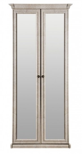 Шкаф 2-х створчатый с зеркалом Афина (крем корень) в Златоусте - zlatoust.ok-mebel.com | фото