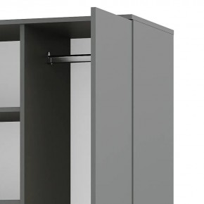 Шкаф 2-х створчатый Симпл ШК-03 (графит) в Златоусте - zlatoust.ok-mebel.com | фото 8