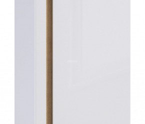 Шкаф 2х дверный с зеркалом Веста СБ-2259 (Дуб Бунратти/Белый глянец) в Златоусте - zlatoust.ok-mebel.com | фото 3