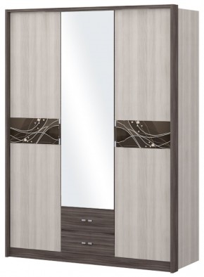 Шкаф 3-х дверный с зеркалом Шк68.2 МС Николь в Златоусте - zlatoust.ok-mebel.com | фото