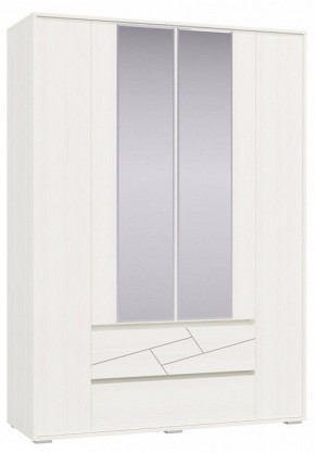 Шкаф 4-х дверный с ящиками АДЕЛИНА (4-4833рам.б) в Златоусте - zlatoust.ok-mebel.com | фото
