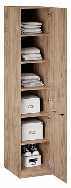 Шкаф для белья Глосс СМ-319.07.002 в Златоусте - zlatoust.ok-mebel.com | фото 2