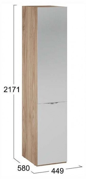 Шкаф для белья Глосс СМ-319.07.002 в Златоусте - zlatoust.ok-mebel.com | фото 4