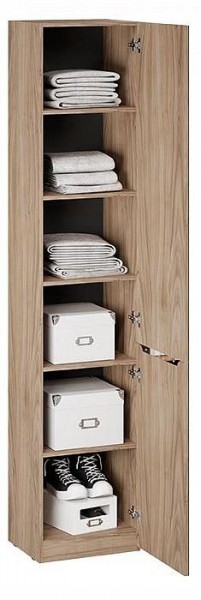 Шкаф для белья Глосс СМ-319.07.011 в Златоусте - zlatoust.ok-mebel.com | фото 2
