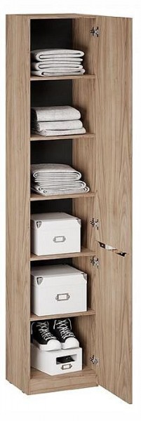 Шкаф для белья Глосс СМ-319.07.012 в Златоусте - zlatoust.ok-mebel.com | фото 2