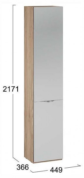 Шкаф для белья Глосс СМ-319.07.012 в Златоусте - zlatoust.ok-mebel.com | фото 4