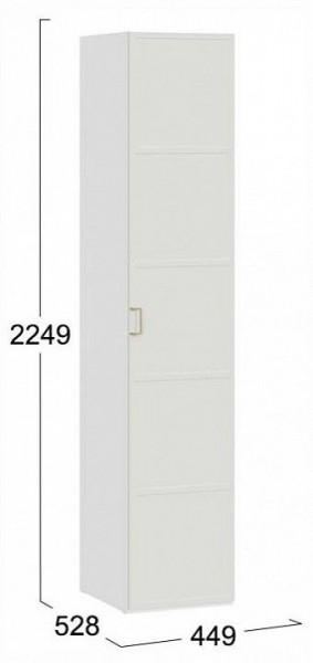 Шкаф для белья Стелла в Златоусте - zlatoust.ok-mebel.com | фото 4