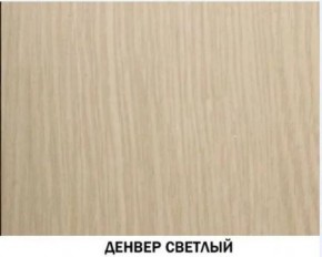 Шкаф для одежды №614 "Инна" Денвер светлый (*без полок) в Златоусте - zlatoust.ok-mebel.com | фото 2