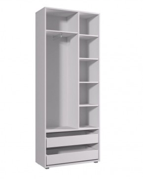 Шкаф ДМ 800 с 2-мя ящиками (млечный дуб) в Златоусте - zlatoust.ok-mebel.com | фото 2