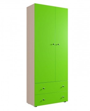 Шкаф ДМ 800 с 2-мя ящиками (млечный дуб) в Златоусте - zlatoust.ok-mebel.com | фото 5