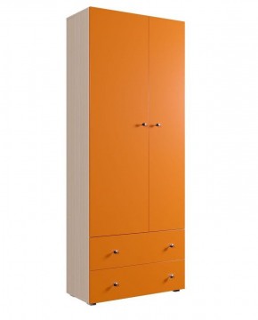 Шкаф ДМ 800 с 2-мя ящиками (оранж) в Златоусте - zlatoust.ok-mebel.com | фото