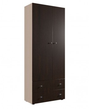 Шкаф ДМ 800 с 2-мя ящиками (ясень шимо) в Златоусте - zlatoust.ok-mebel.com | фото 8