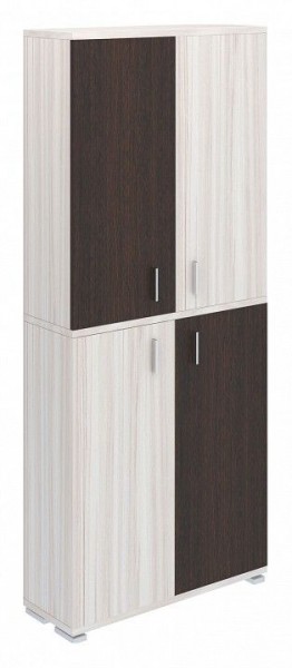 Шкаф книжный Домино ПУ-30-3 в Златоусте - zlatoust.ok-mebel.com | фото