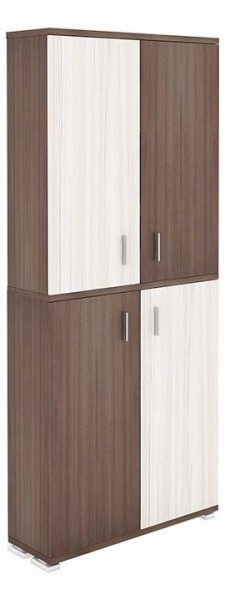 Шкаф книжный Домино ПУ-30-3 в Златоусте - zlatoust.ok-mebel.com | фото