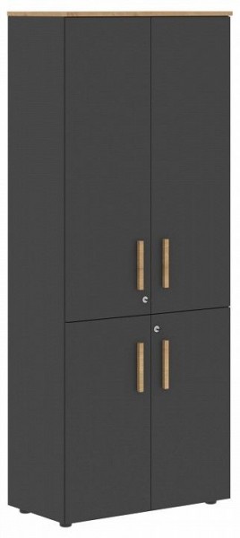 Шкаф книжный Forta FHC 80.3(Z) в Златоусте - zlatoust.ok-mebel.com | фото