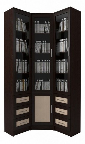 Шкаф книжный Мебелайн-54 в Златоусте - zlatoust.ok-mebel.com | фото