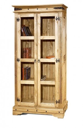 Шкаф книжный "Викинг 03" массив в Златоусте - zlatoust.ok-mebel.com | фото 2