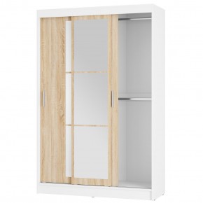 Шкаф-купе Денвер ШКК-03 (белый/сонома) в Златоусте - zlatoust.ok-mebel.com | фото 3