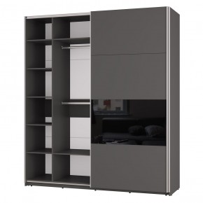 Шкаф-купе Харви ШКК-10 (графит) в Златоусте - zlatoust.ok-mebel.com | фото 2