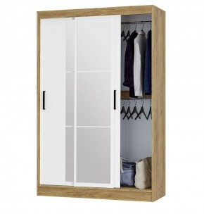 Шкаф-купе Тайм ШКК-03 (крафт/белый) в Златоусте - zlatoust.ok-mebel.com | фото 2