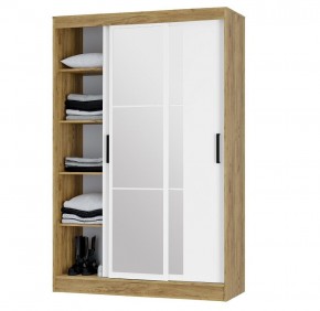 Шкаф-купе Тайм ШКК-03 (крафт/белый) в Златоусте - zlatoust.ok-mebel.com | фото 3