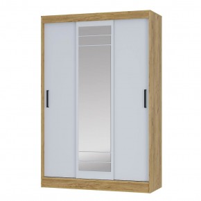 Шкаф-купе Тео ШКК-02 (крафт/белый) в Златоусте - zlatoust.ok-mebel.com | фото 2