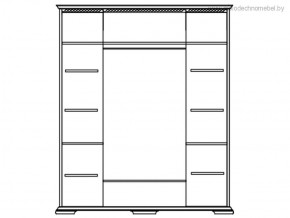 Шкаф Лика (ММ 137-01/04Б) без зеркал в Златоусте - zlatoust.ok-mebel.com | фото 2