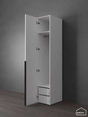 Шкаф Linnea MHR-1-3 2050х400х510 (Белый-М 11.1.2) в Златоусте - zlatoust.ok-mebel.com | фото 5