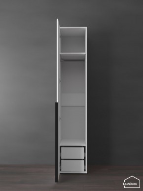 Шкаф Linnea MHR-1-3 2050х400х510 (Белый-М 11.1.2) в Златоусте - zlatoust.ok-mebel.com | фото 6