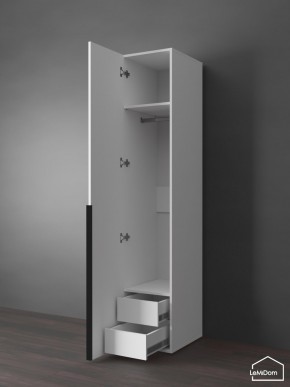 Шкаф Linnea MHR-1-3 2050х400х510 (Белый-М 11.1.2) в Златоусте - zlatoust.ok-mebel.com | фото 7