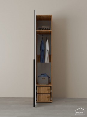 Шкаф Linnea MHR-1-3 2050х400х510 (ДВ-М 11.1.25) в Златоусте - zlatoust.ok-mebel.com | фото 5
