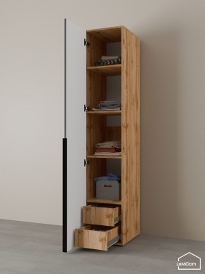 Шкаф Linnea MHR-1-4 2050х400х510 (ДВ-М 11.1.25) в Златоусте - zlatoust.ok-mebel.com | фото 5