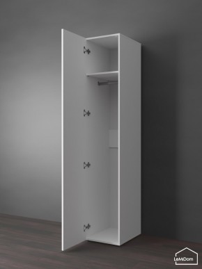 Шкаф Linnea MHR-1PO 2050х400х510 (Белый-М 11.1.2) в Златоусте - zlatoust.ok-mebel.com | фото 4