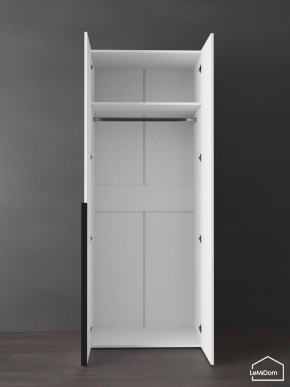 Шкаф Linnea MHR-2 2050х800х510 (Белый-М 11.1.2) в Златоусте - zlatoust.ok-mebel.com | фото 4