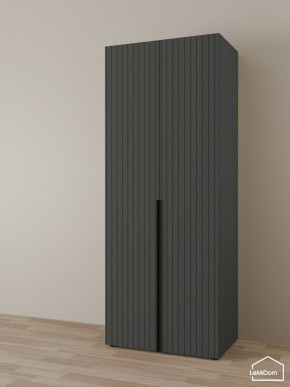 Шкаф Linnea MHR-2 2050х800х510 (Графит-М 11.1.25) в Златоусте - zlatoust.ok-mebel.com | фото
