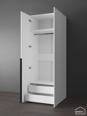 Шкаф Linnea MHR-2-3 2050х800х510 (Белый-М 11.1.1) в Златоусте - zlatoust.ok-mebel.com | фото 5